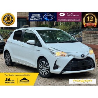 2020 Toyota Yaris Hybrid 18M WARRANTY,WARRANTED LOW MILE,REV CAM 1.5 5dr £10,980